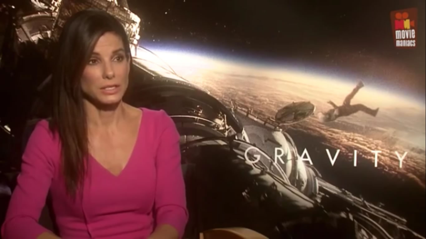 Gravity   Sandra Bullock EXCLUSIVE Interview