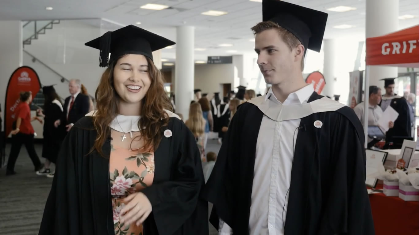 Griffith graduates reflect on their University experience