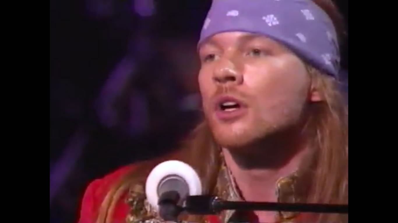 Guns N' Roses   November Rain   Los Angeles 1992 - British English Pronunciation Test  115