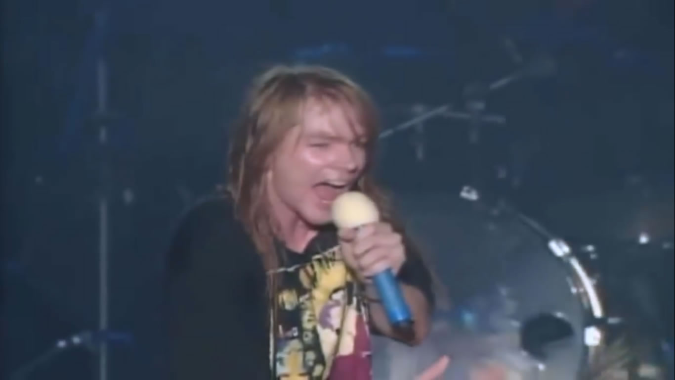 Guns N' Roses Don't Cry Live In Tokyo 1992 HQ - British English Pronunciation Test  116