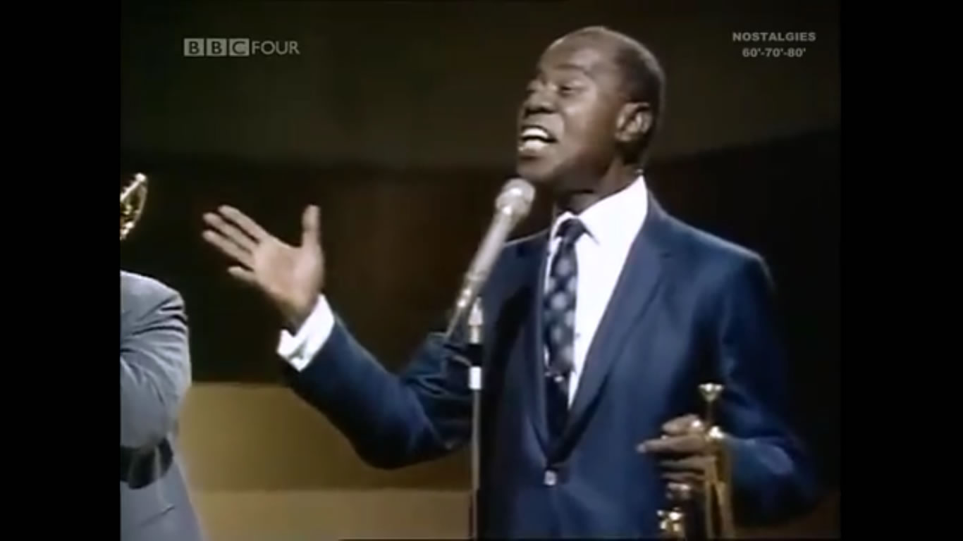 Louis Armstrong What A Wonderful World - British English Pronunciation Test  122