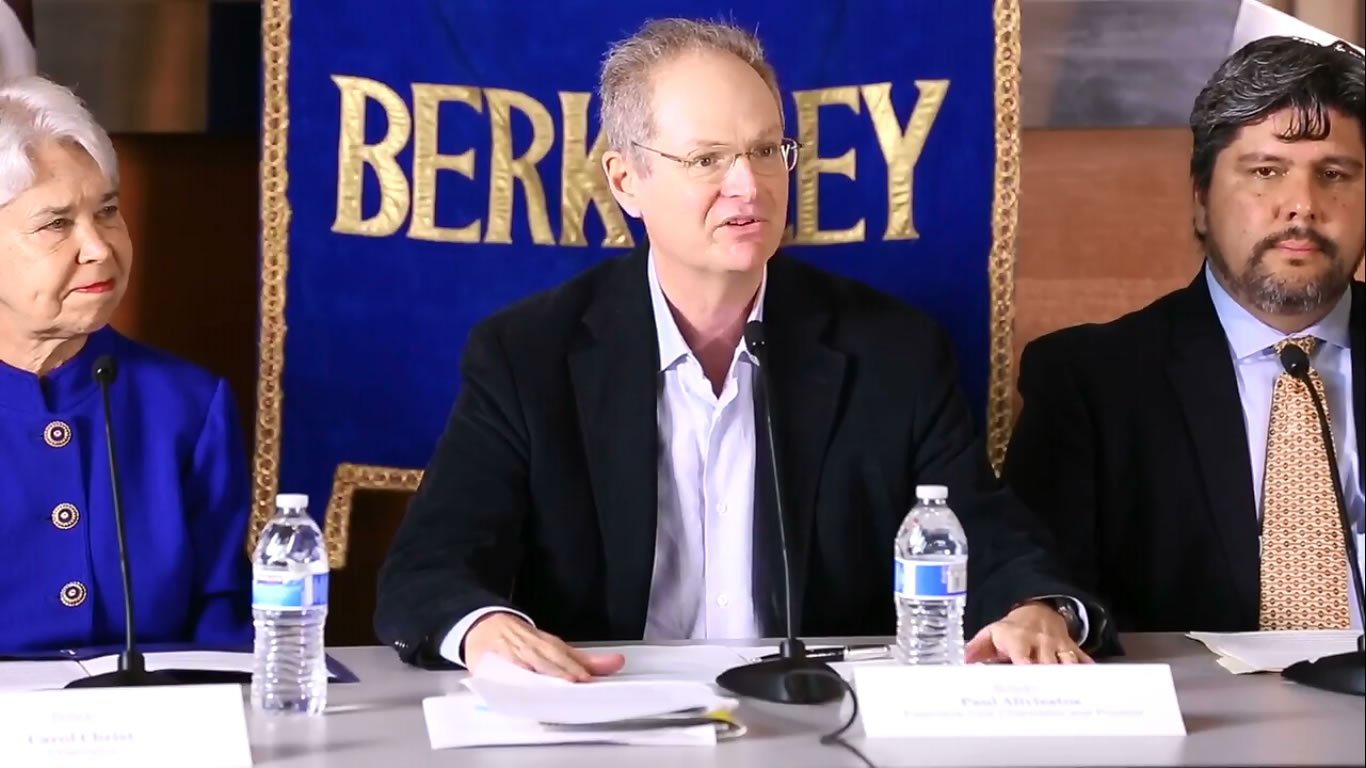 Berkeley campus leaders at Back to School press conference - Listen and Write Test 328