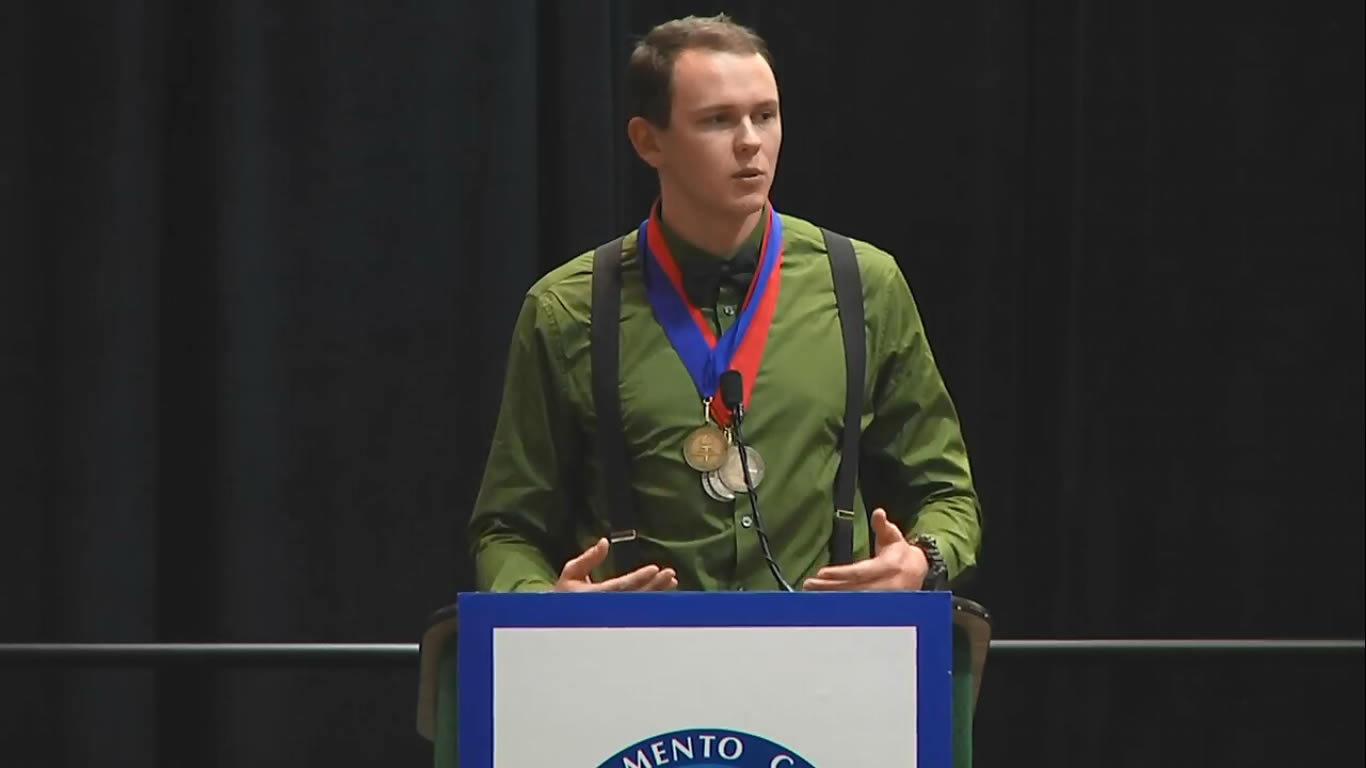 Chase Bowker- 2017 Sacramento County Academic Decathlon Speech - Listen and Write Test 485